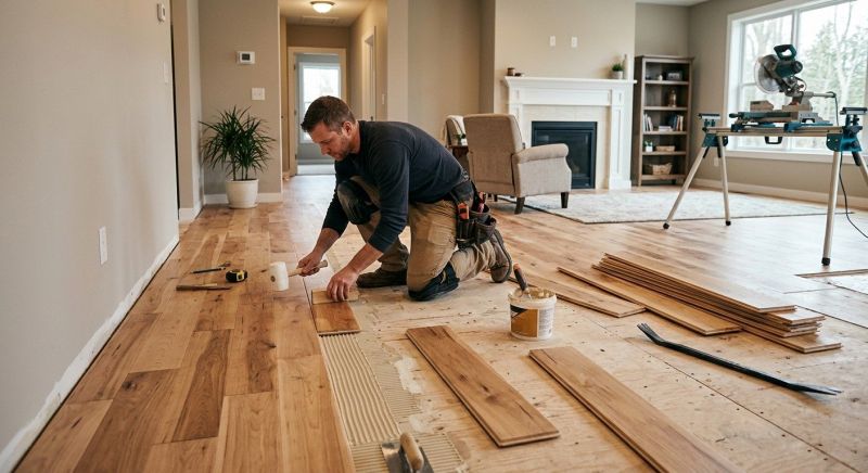 Engineered Wood Installation in Pasadena, TX