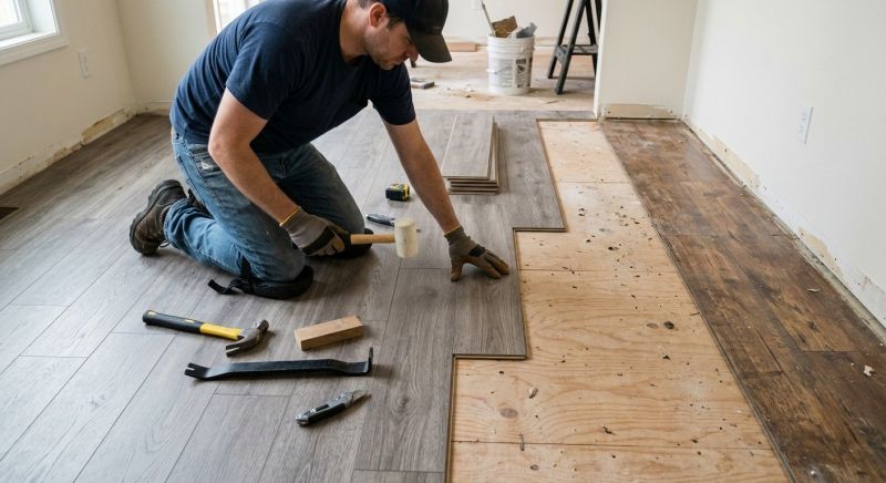 Laminate Floor Installation in Houston, TX