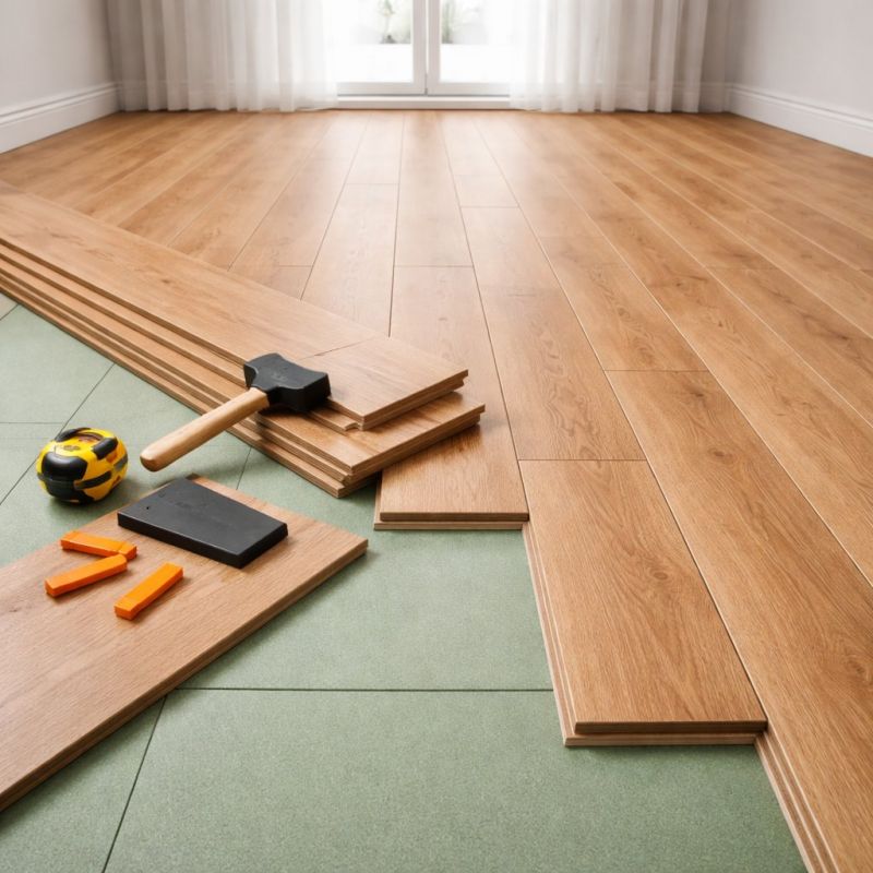 Laminate Floor Installation in Huffman, TX
