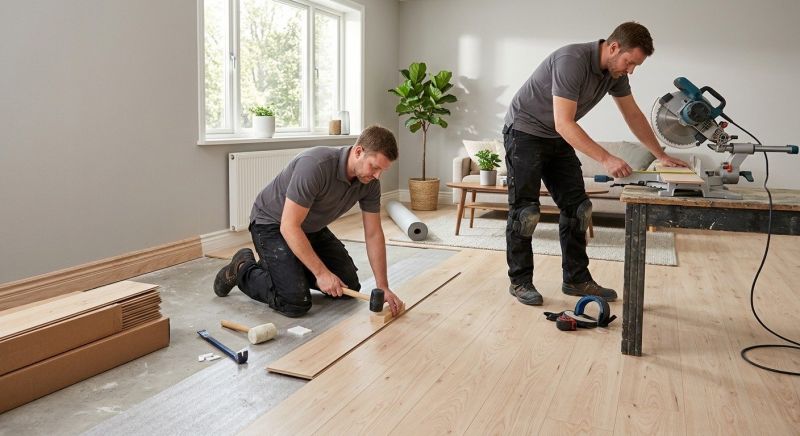 Laminate Floor Installation in League City, TX