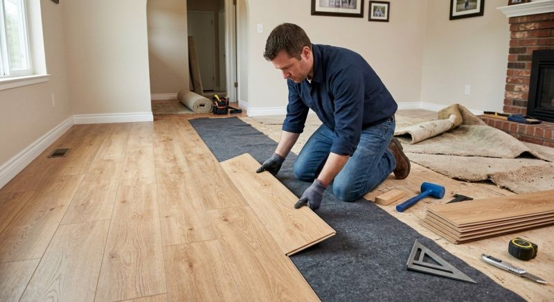 Laminate Floor Remodeling in Pasadena, TX