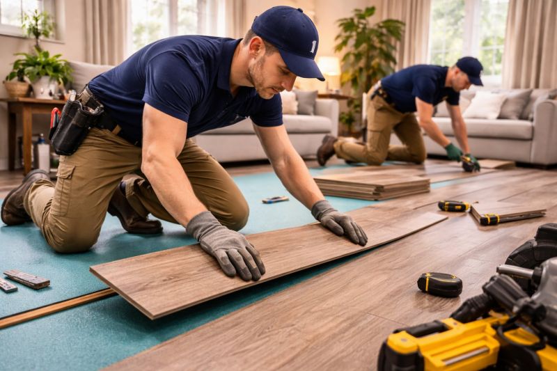 Laminate Floor Replacement in Pasadena, TX