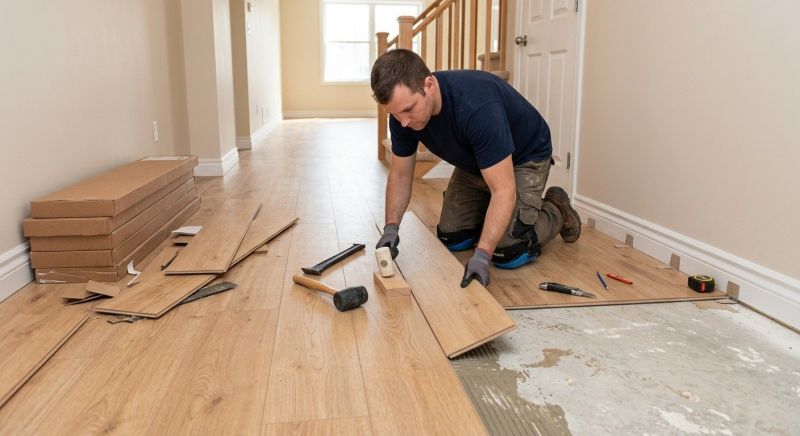 Laminate Floor Replacement in Manvel, TX