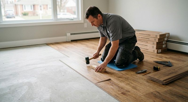 Linoleum Floor Installation in Brazoria County, TX