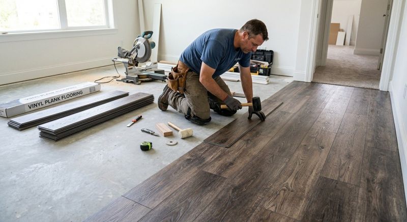 Linoleum Floor Installation in Brazoria County, TX
