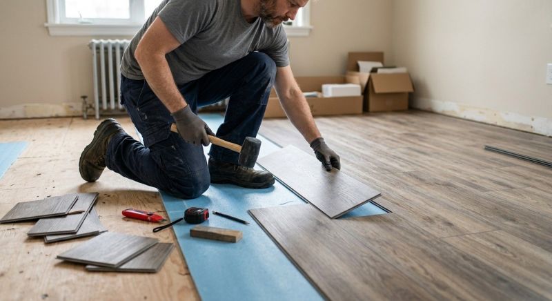 Linoleum Floor Installation in Dickinson, TX