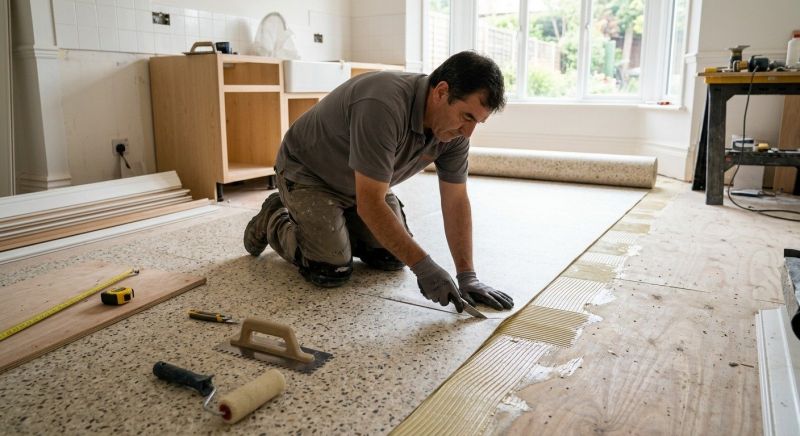 Linoleum Floor Installation in Manvel, TX