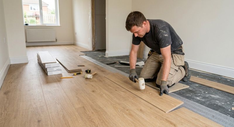 Linoleum Floor Installation in Santa Fe, TX