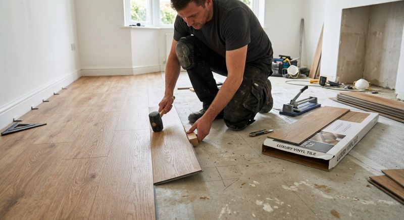 Luxury Vinyl Tile Installation in Alvin, TX