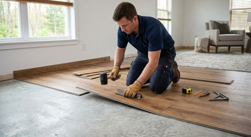 Luxury Vinyl Tile Installation in Alvin, TX