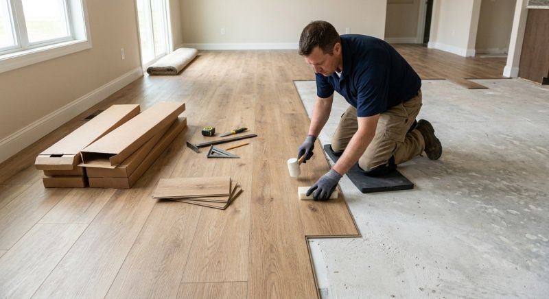 Luxury Vinyl Tile Installation in Humble, TX