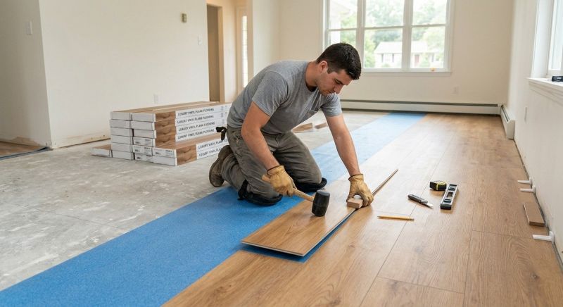 Lvt Flooring Installation in South Houston, TX