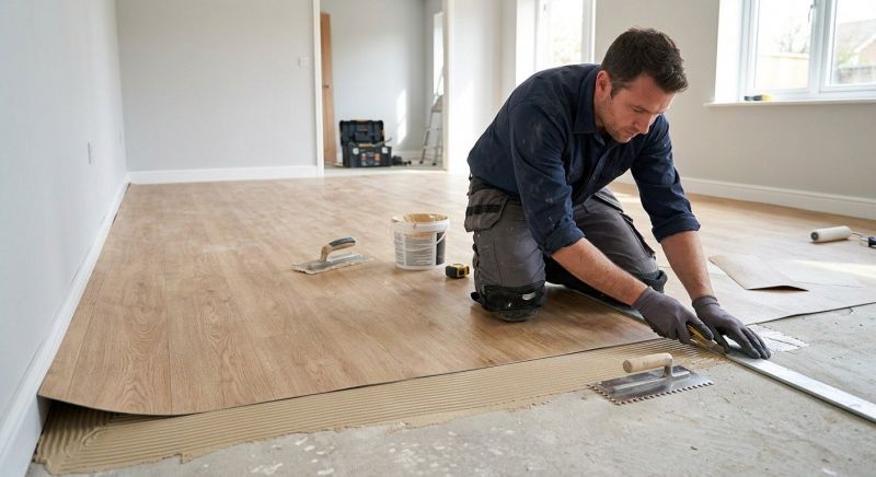 Sheet Flooring Installation in Humble, TX