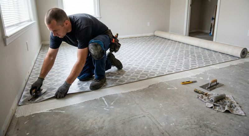 Sheet Flooring Installation in Kemah, TX