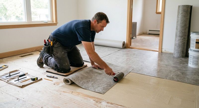 Sheet Flooring Installation in Manvel, TX