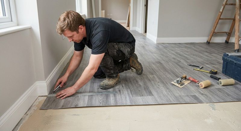 Sheet Vinyl Installation in Humble, TX