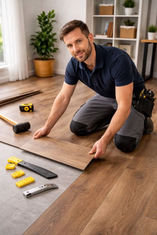 Vinyl Flooring Installation in Dickinson, TX