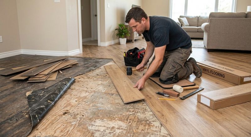 Vinyl Flooring Installation in Kemah, TX