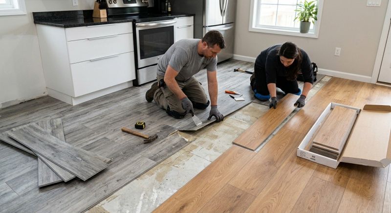 Vinyl Tile Replacement in Pasadena, TX
